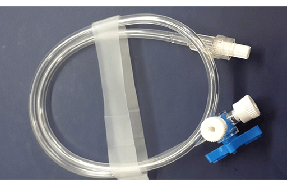 3-Way Stop Cock with Ext. Tube-25cm